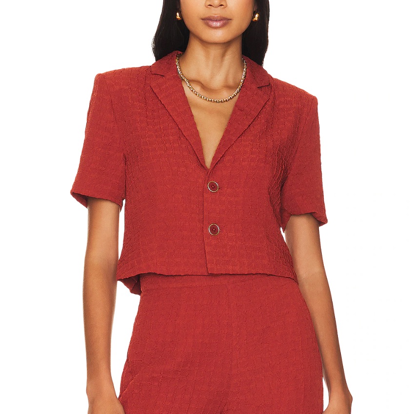 Nwt Steve Madden ‘Kimmy’ Jacket Burnt Henna - S
